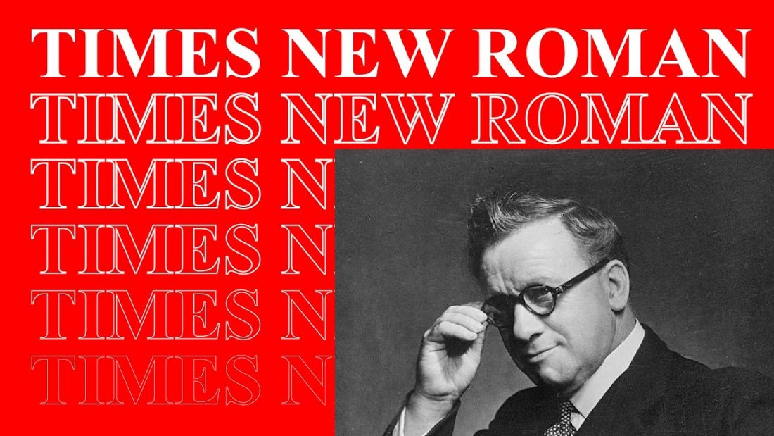 Histoire de la police Times New Roman