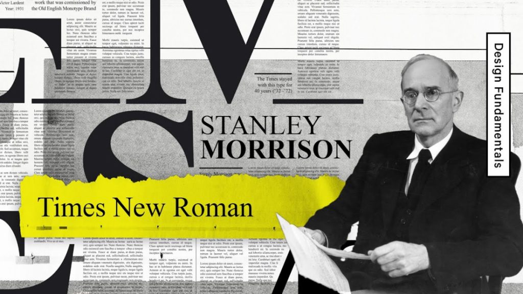 How the Times New Roman font came into being